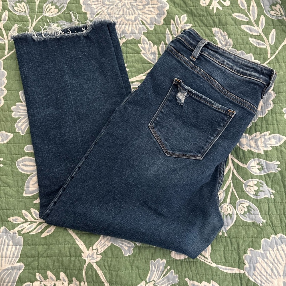 Flying Monkey Ankle Cropped Jeans